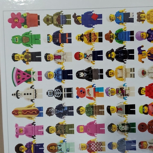LEGO Minfig Puzzle NEW! Unopened 1000 Pc. Minifigure & Poster Ages 9+ - Picture 3 of 12